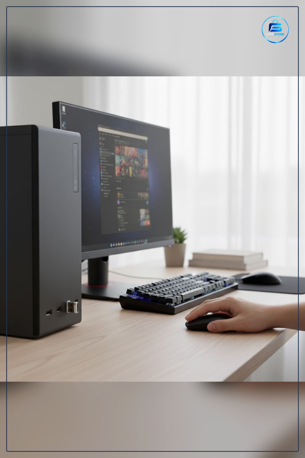 Sessiz Tıklamalı Kablosuz Ergonomik Bilgisayar Faresi USB Alıcılı Ofis ve Oyun İçin Konforlu