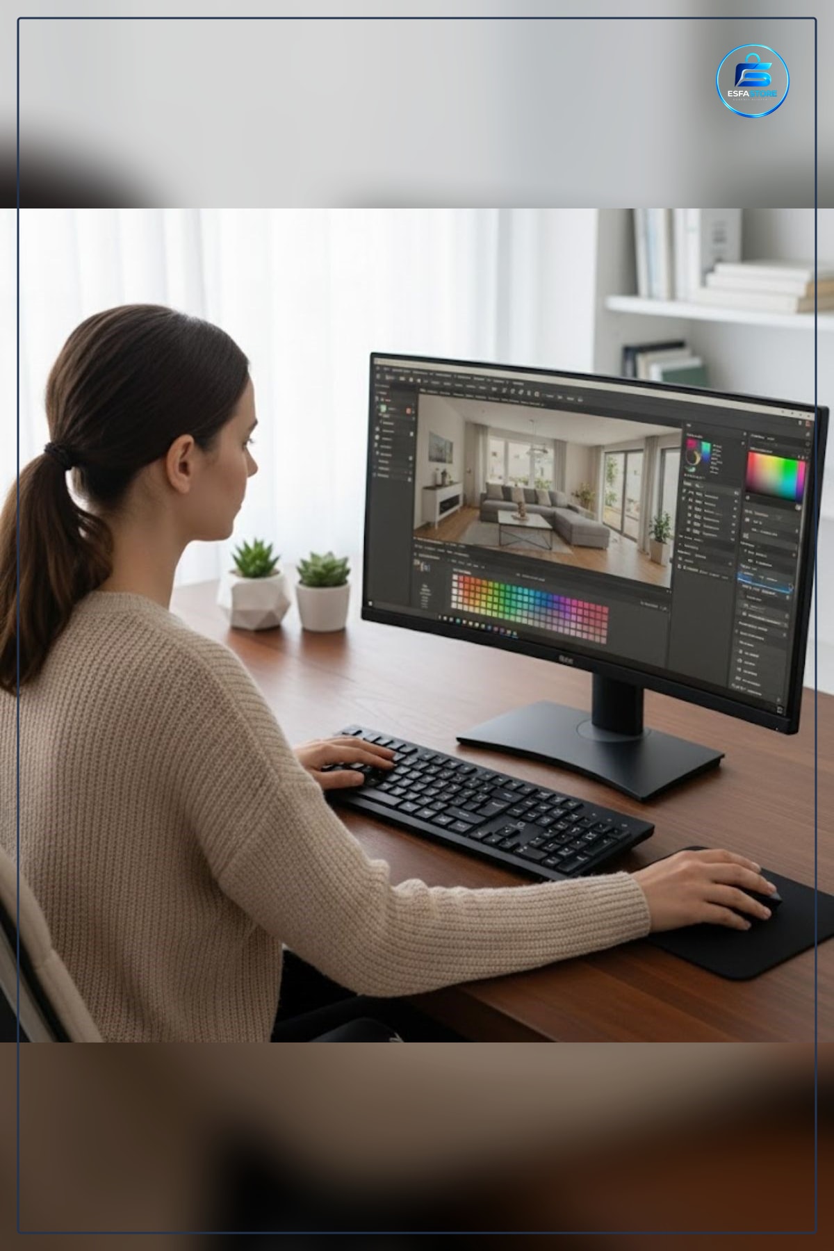 Kablosuz Klavye Mouse Seti Sessiz Tuşlu Ergonomik Ofis Ev Kullanımına Uygun Kompakt Set