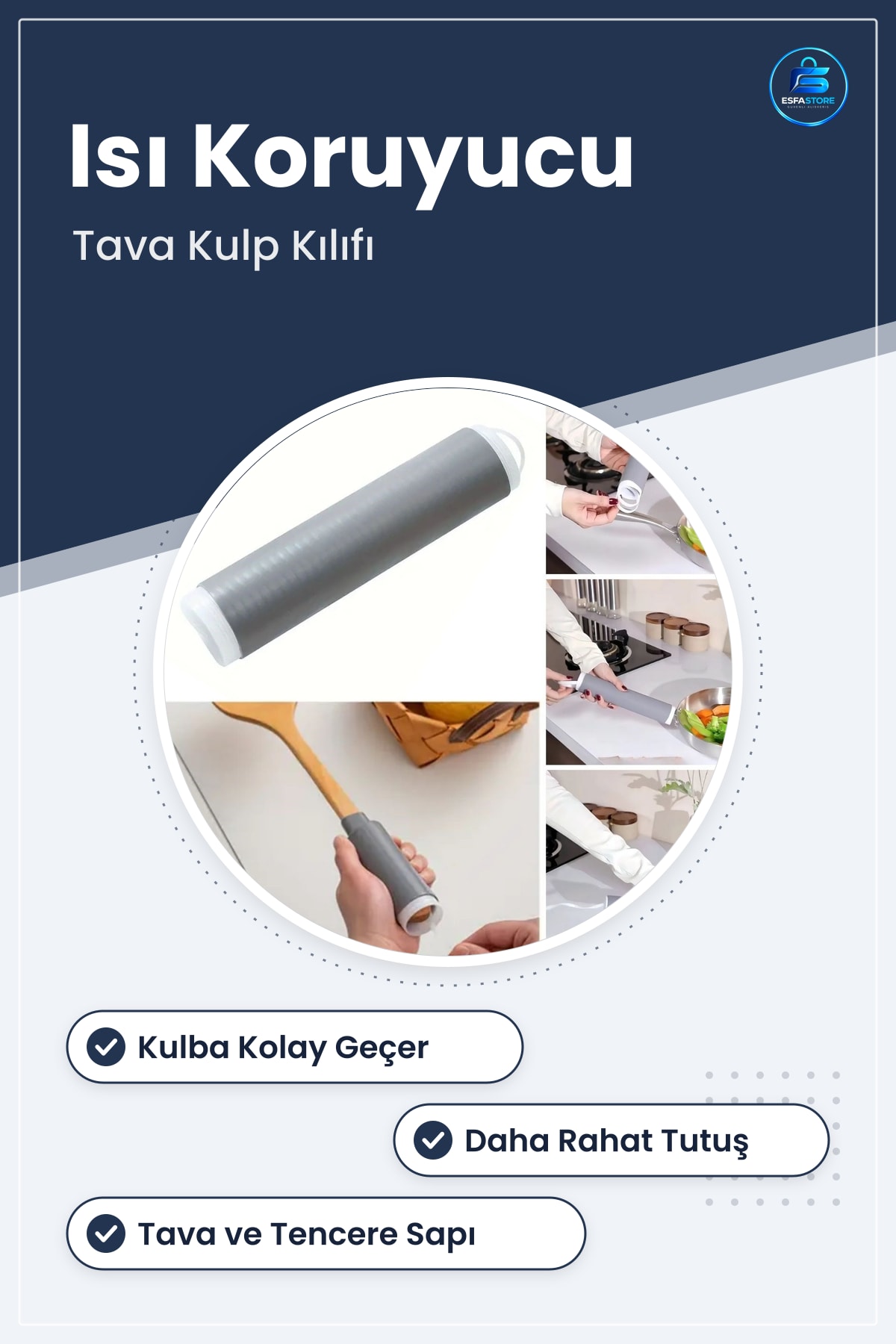 Tava Kulp Yalıtım Kılıfı Mutfakta Pratik Kullanım Dayanıklı Hediyelik Özel Tasarım Kullanışlı