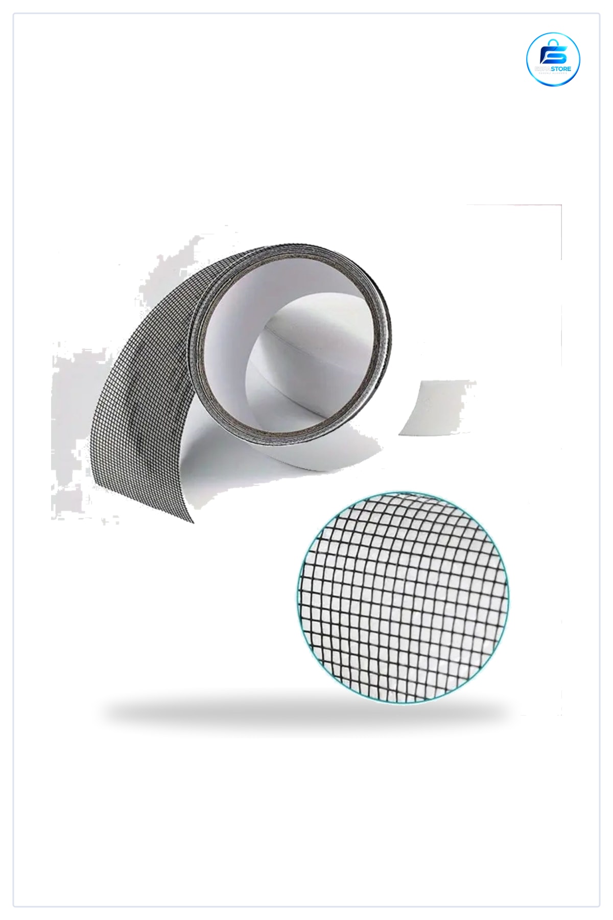 Pencere Sineklik Tamir Bandı 2 mt x 5 cm Yapışkanlı Böcek Önleyici Yama Şeridi Hızlı Onarım