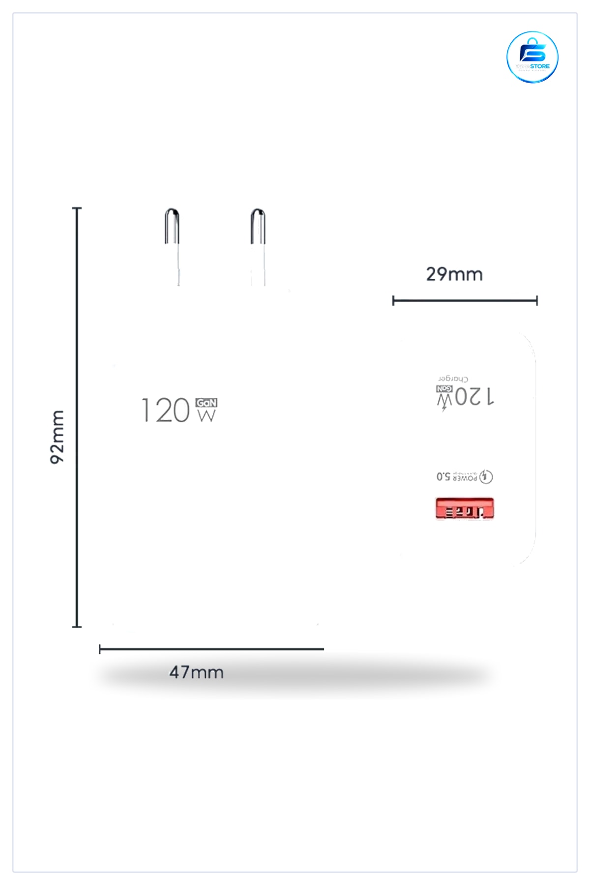 USB Hızlı Şarj Aleti Type C Uçlu Kablolu Güçlü Adaptör Güvenli Kullanım Pratik Tasarım