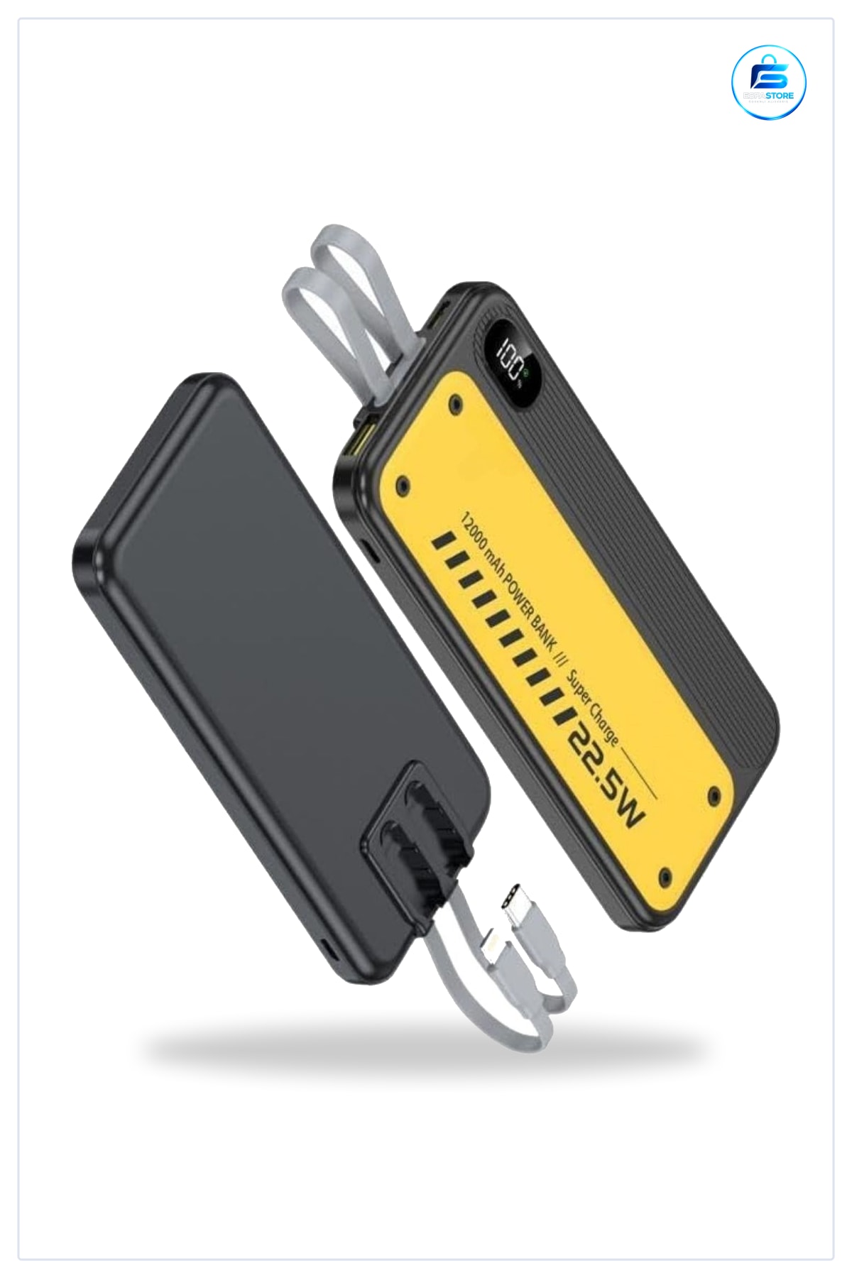 Powerbank Çoklu Çıkışlı Hızlı Şarj Destekli Yüksek Kapasiteli Taşınabilir Kompakt Cihaz Güç Kaynağı