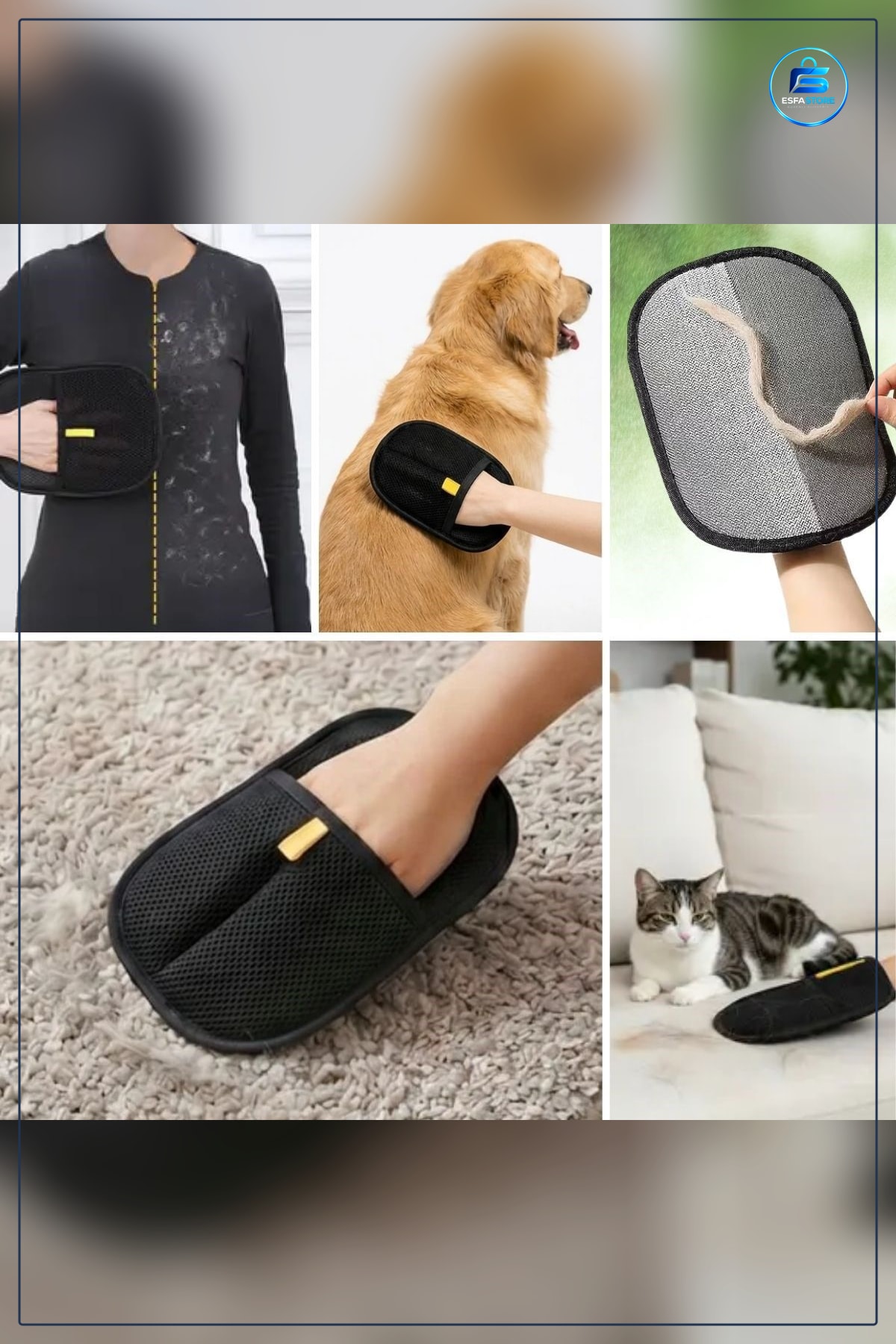Evcil Hayvan Tüy Temizleme Eldiveni Statik Mikro Kedi Köpek Tüyü Toplayıcı Koltuk Halı Kıyafet