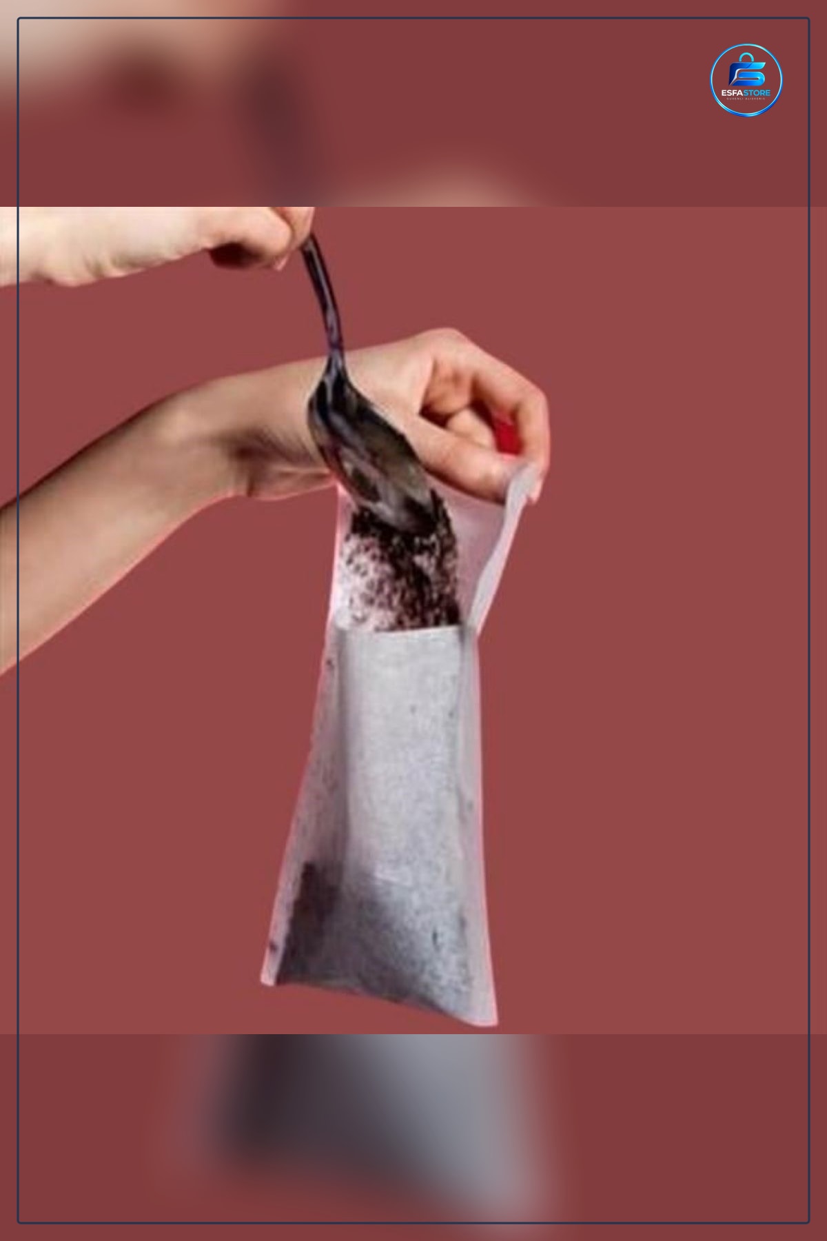 Tek Kullanımlık Kağıt Süzgeç Poşeti Bitki Çayı Çay Filtre Kahve Demleme Pratik Kullanışlı