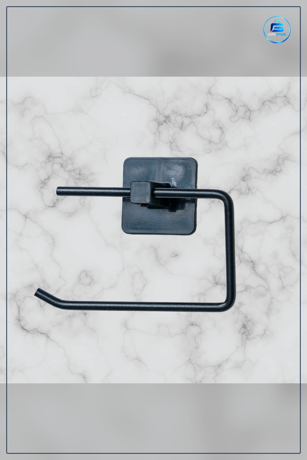 Kendiliğinden Yapışkanlı Kapaksız Tuvalet Kağıtlığı Delmesiz Banyo Aparatı Paslanmaz Metal Modern