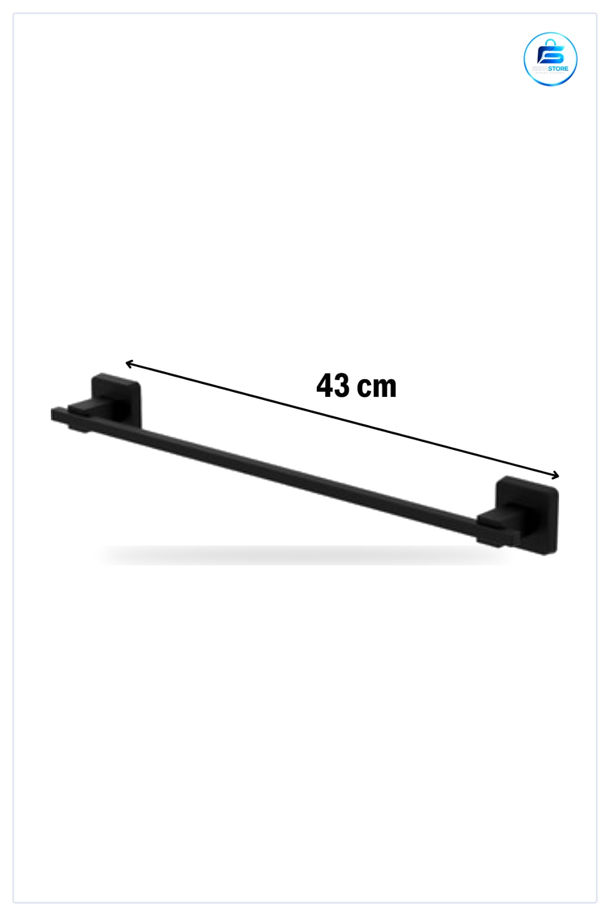 Kendiliğinden Yapışkanlı Çubuk Havluluk Delmesiz Banyo Mutfak Duvar Askısı Modern Tasarım Pratik