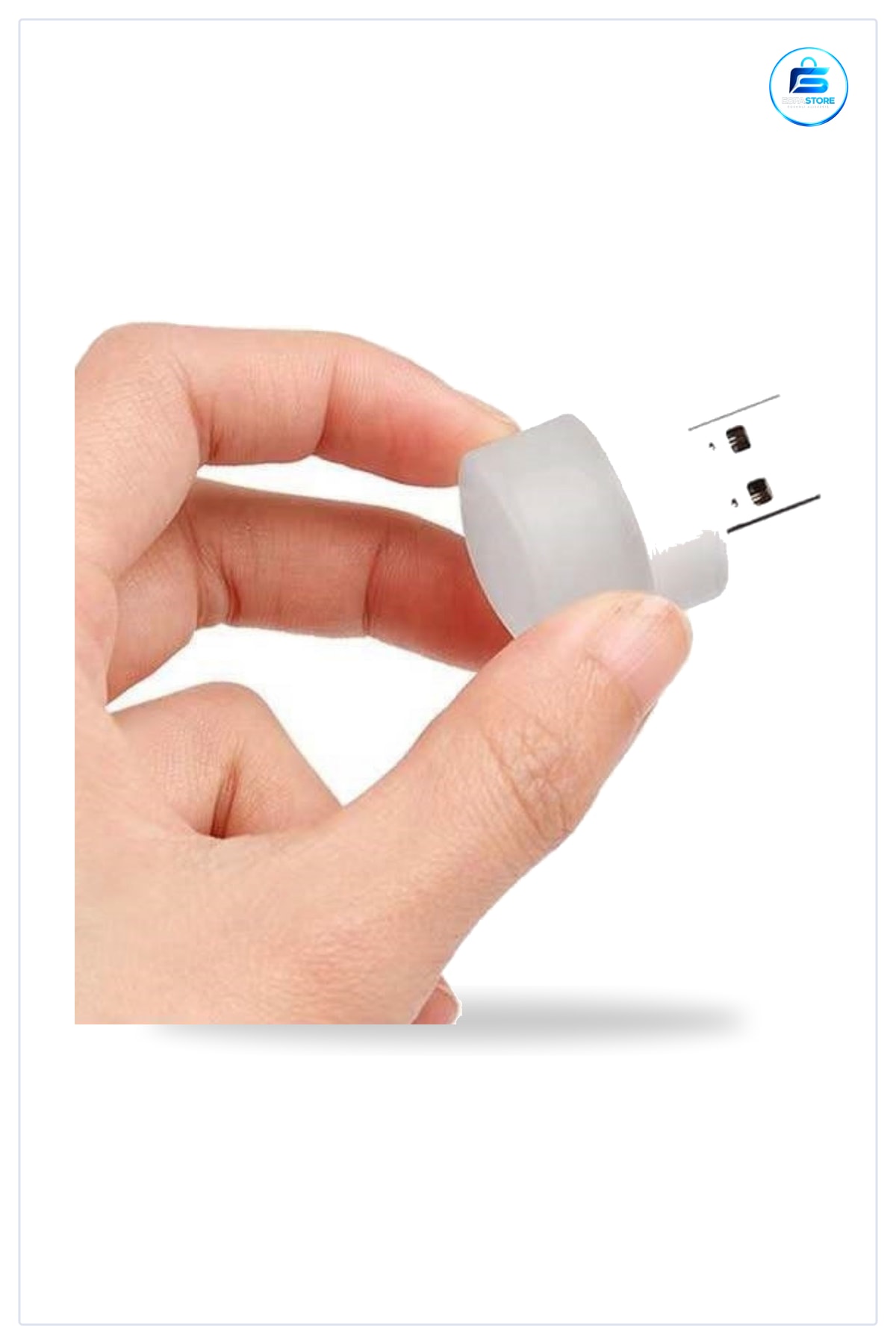 Mini USB Okuma Işığı Led Göz Korumalı Gece Lambası 1W Yuvarlak 37mm 24mm Kolay Kullanılabilir