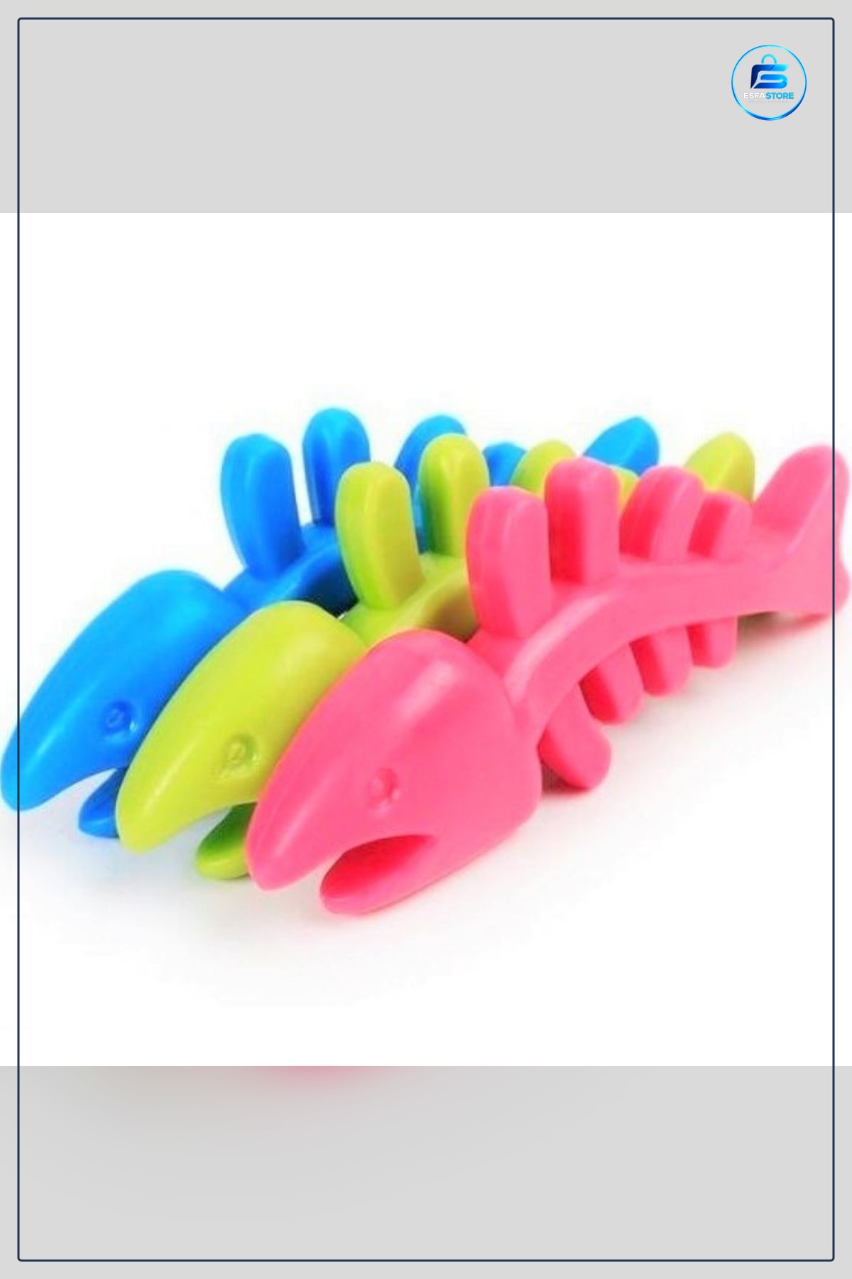 Balık Kemiği Şekilli Plastik Kedi Oyuncağı Esnek Yapılı Yıkanabilir Eğlenceli Kullanışlı Hediyelik