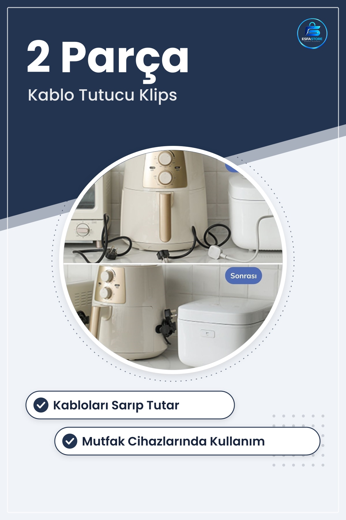 Silikon Kablo Tutucu Kordon Sarıcı Yönetici Klips Ev ve Ofis İçin Dayanıklı Kullanışlı Pratik