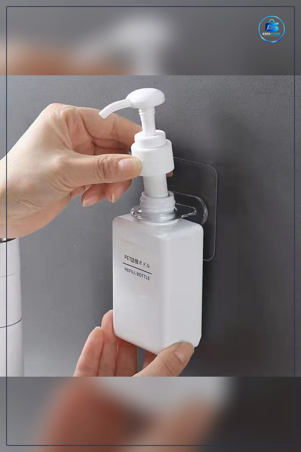Çember Askı 2 Adet Yapışkanlı Çok Amaçlı Duvar Kancası Banyo Mutfak İçin Balık Desenli