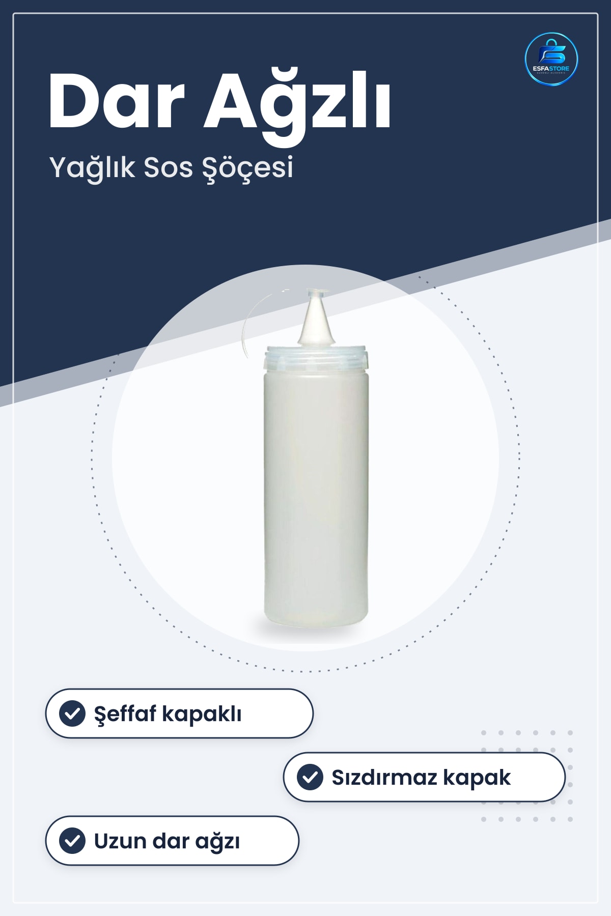 Plastik Yağlık Sos Şişesi Şeffaf Kapaklı Sızdırmaz Mutfak Dökücü Pratik Kullanışlı Hediyelik
