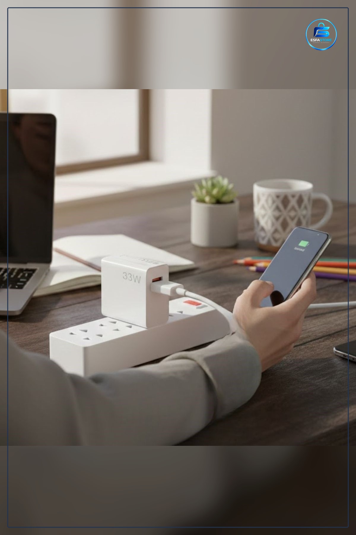 Hızlı Adaptör Type-C Kablolu USB Çıkışlı Akıllı Duvar Tipi Telefon Tablet Şarj Cihazı