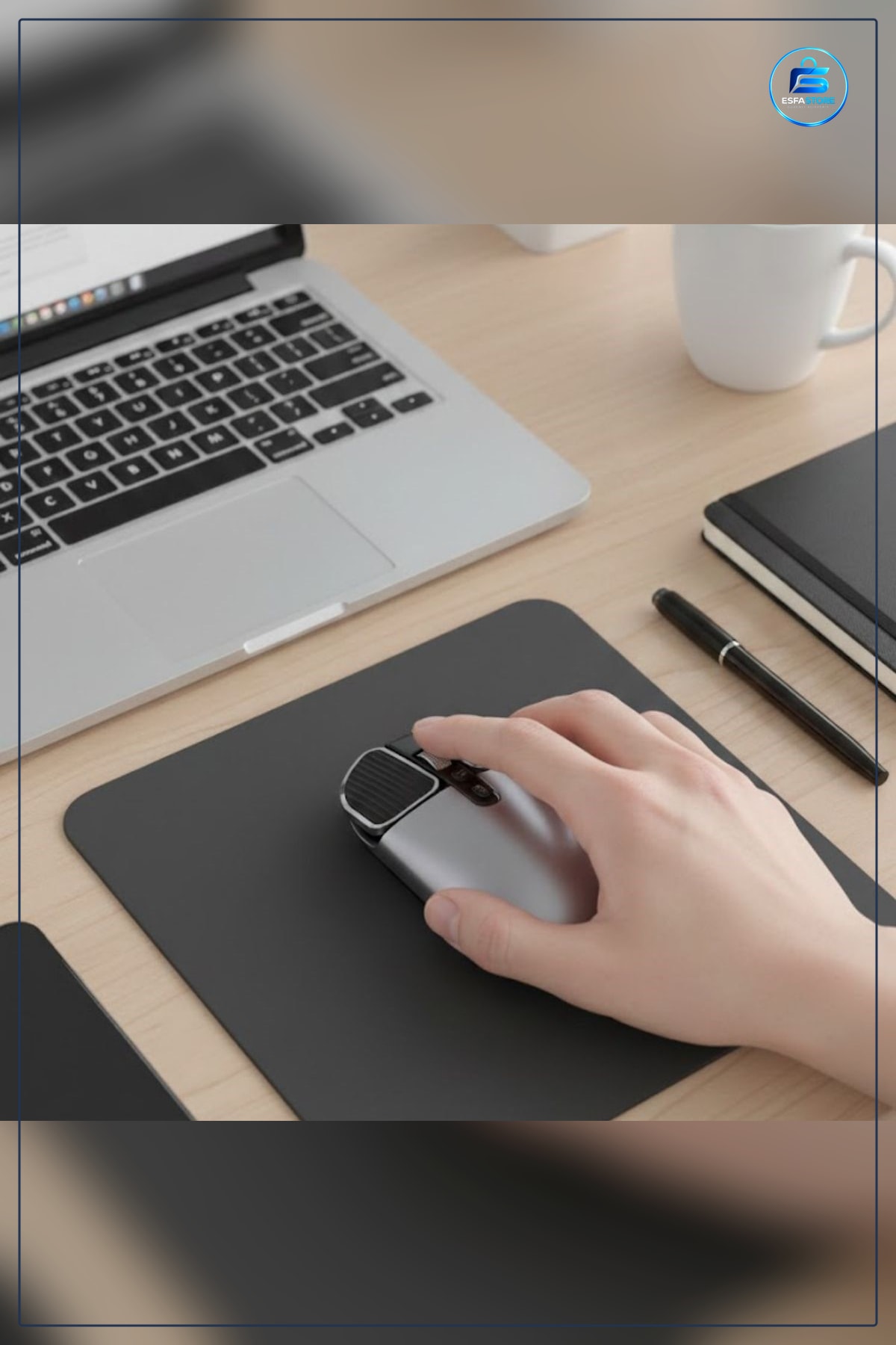 Sessiz Tıklama Kablosuz Optik Mouse Ergonomik Tasarım Hafif Taşınabilir Ofis ve Ev Kullanımı İçin