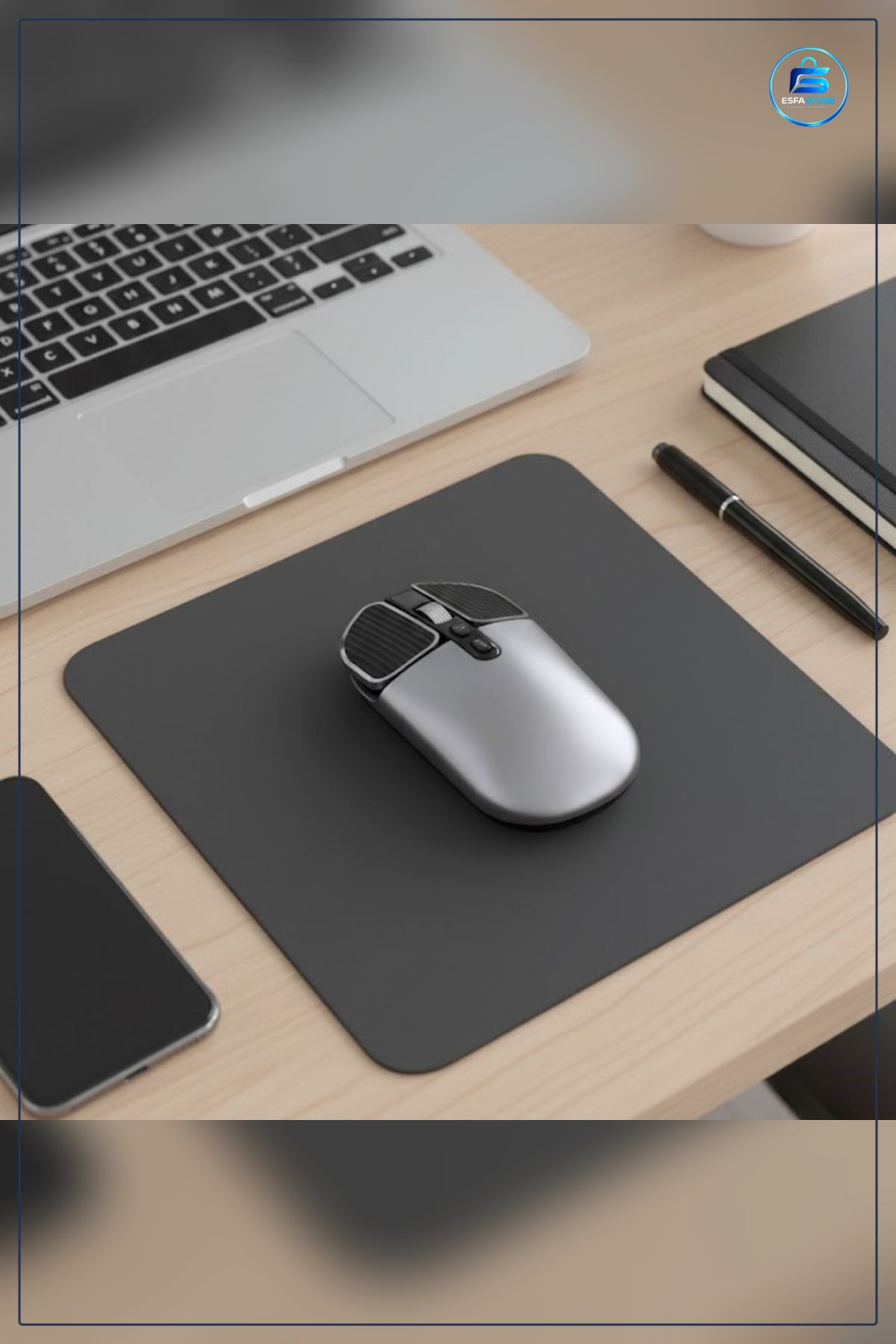 Sessiz Tıklama Kablosuz Optik Mouse Ergonomik Tasarım Hafif Taşınabilir Ofis ve Ev Kullanımı İçin