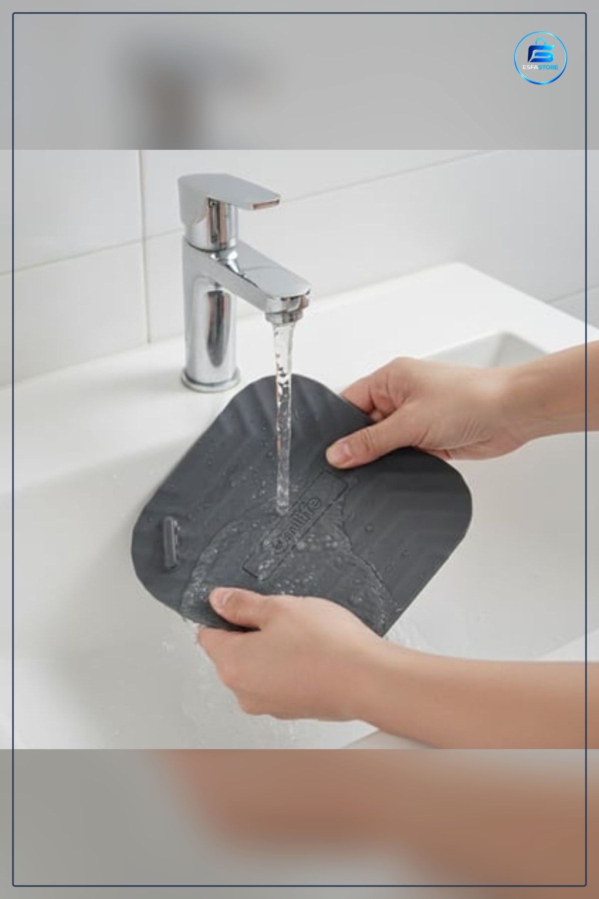 Kare Evye Gider Koku Önleyici Silikon Mat Lavabo Süzgeç Haşere Engelleyici Mutfak Banyo