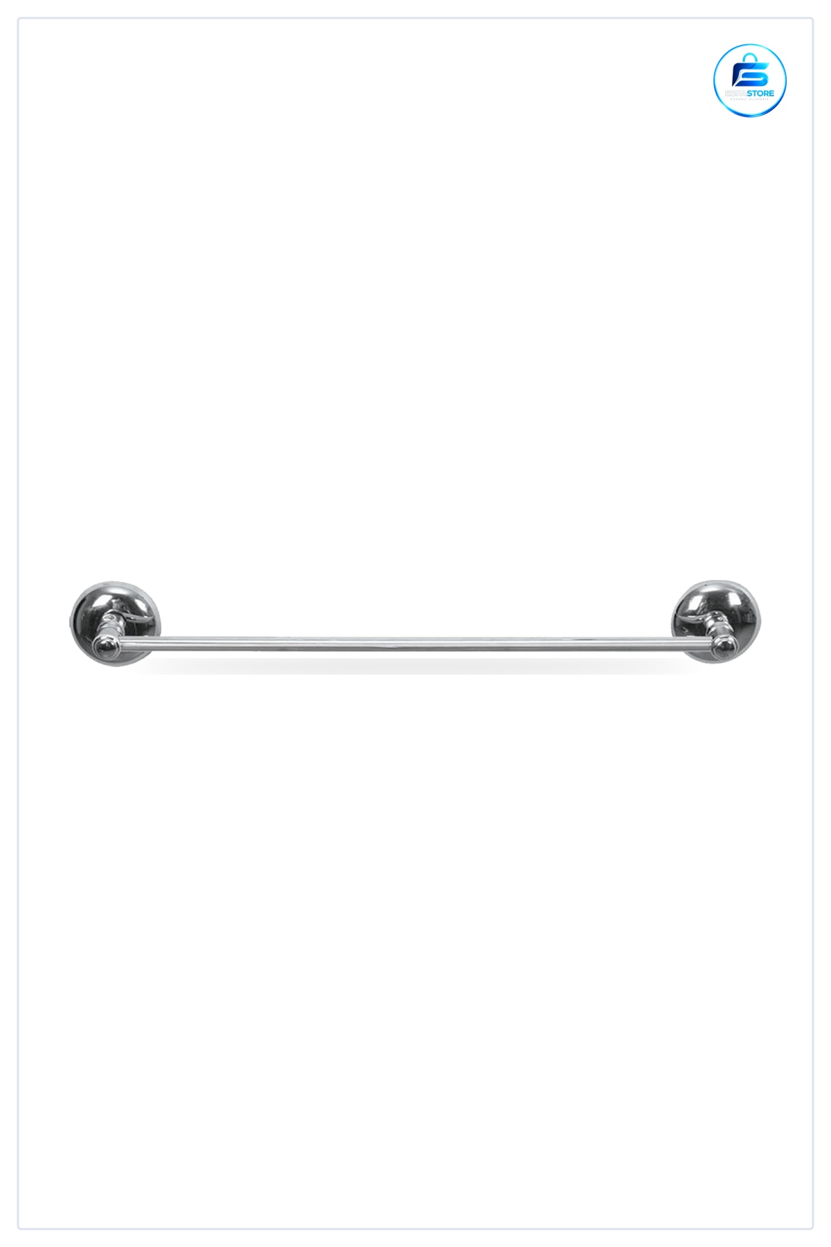 Havluluk Tek Çubuk Metal Duvar Tipi Banyo Havlu Askısı Dayanıklı Pratik Ev Banyosu Kullanımı İçin