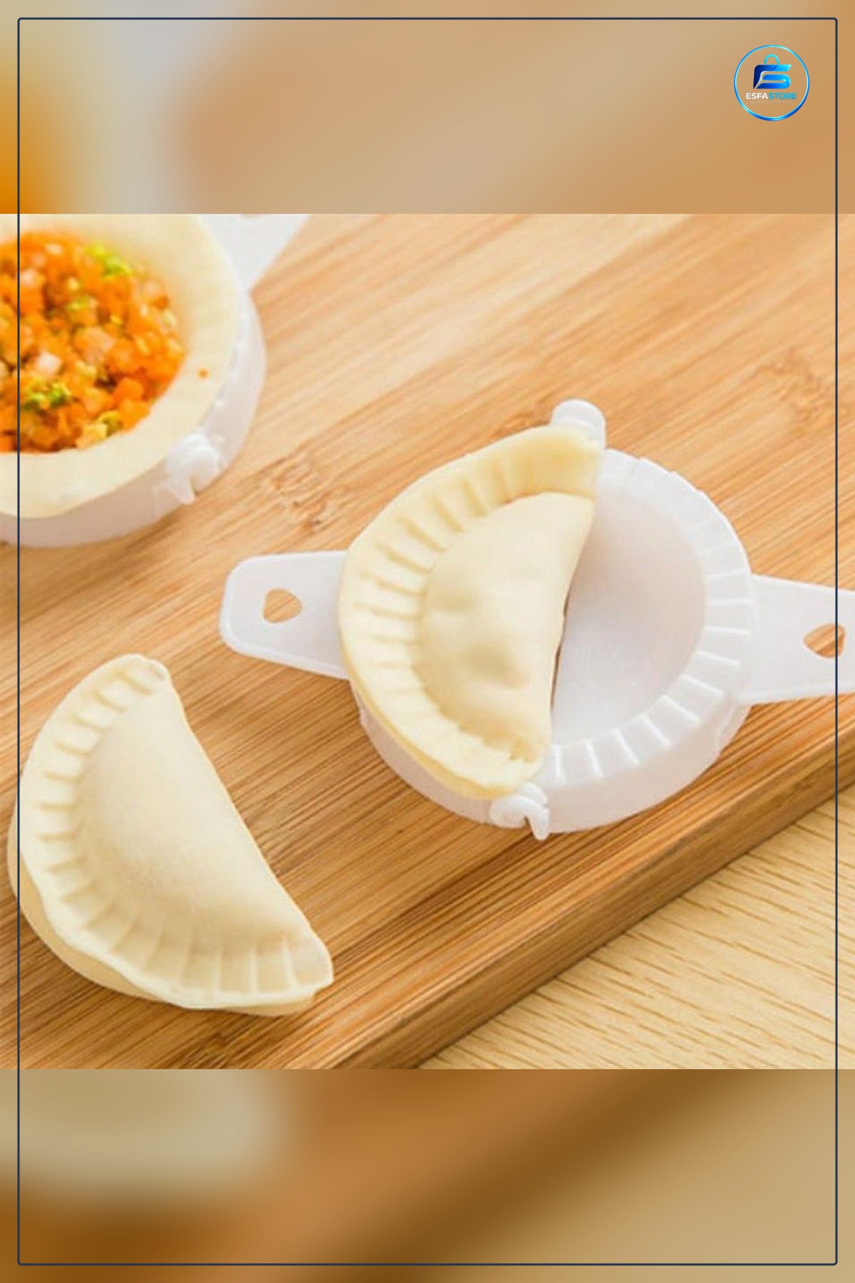 Çiğ Börek Kurabiye Hamur İşi Ravioli Kesme Kalıbı 3lü Poğaça Mantı Aparatı Seti Mutfak Gereçleri