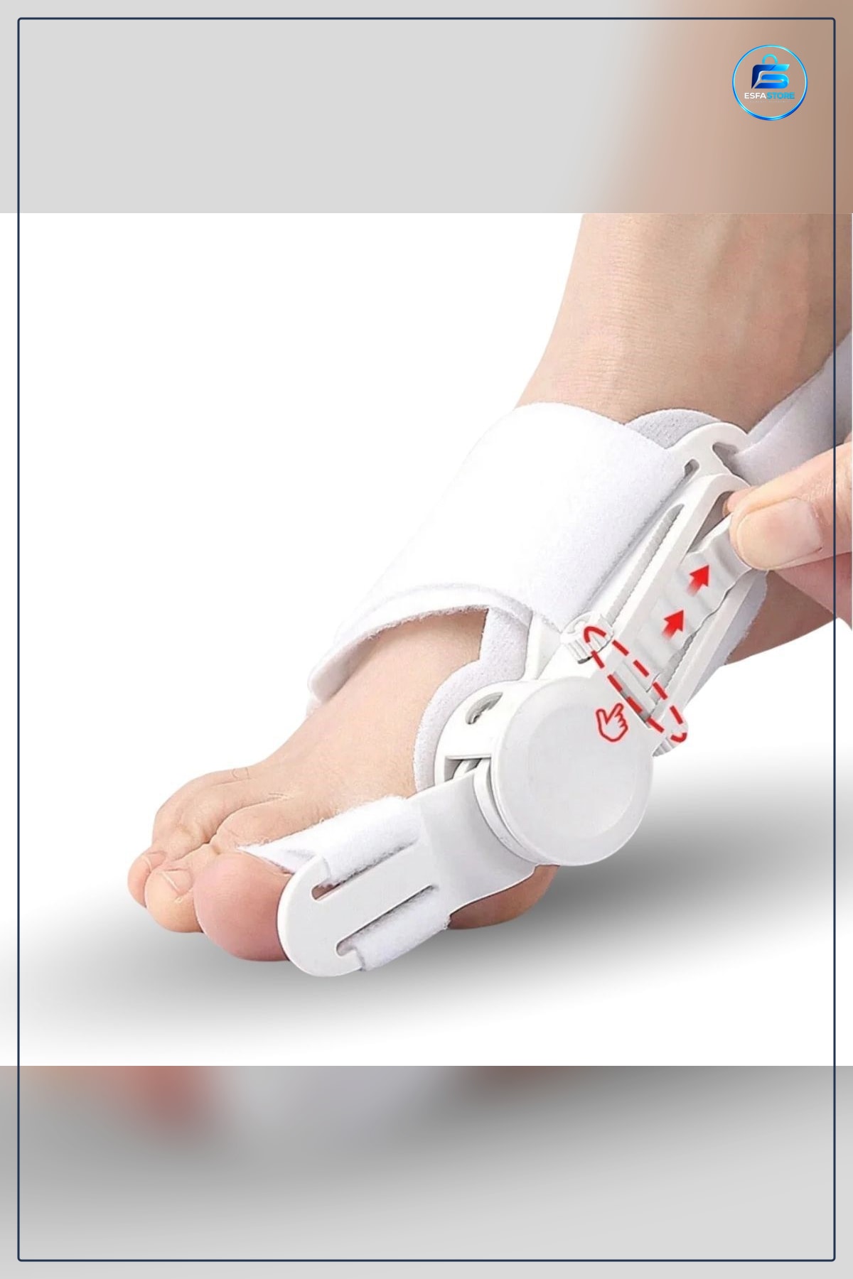 Ayarlanabilir Ayak Baş Parmak Düzeltici Halluks Valgus Bunyon Aparatı Ortopedik Destek Pratik