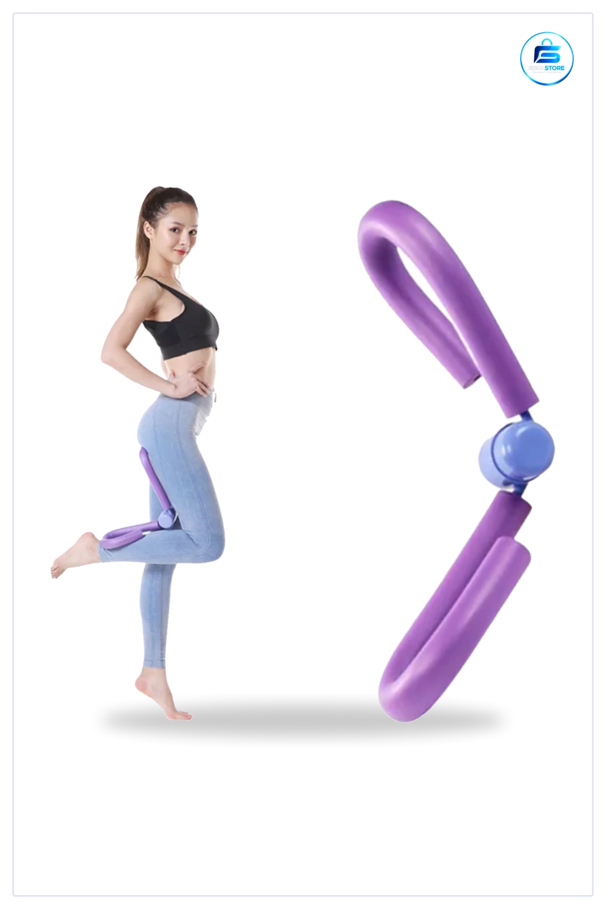 Yaylı Pilates Yoga Aparatı Vücut Geliştirme Bacak İç Kas Egzersiz Ev Fitness Ekipmanı Pratik