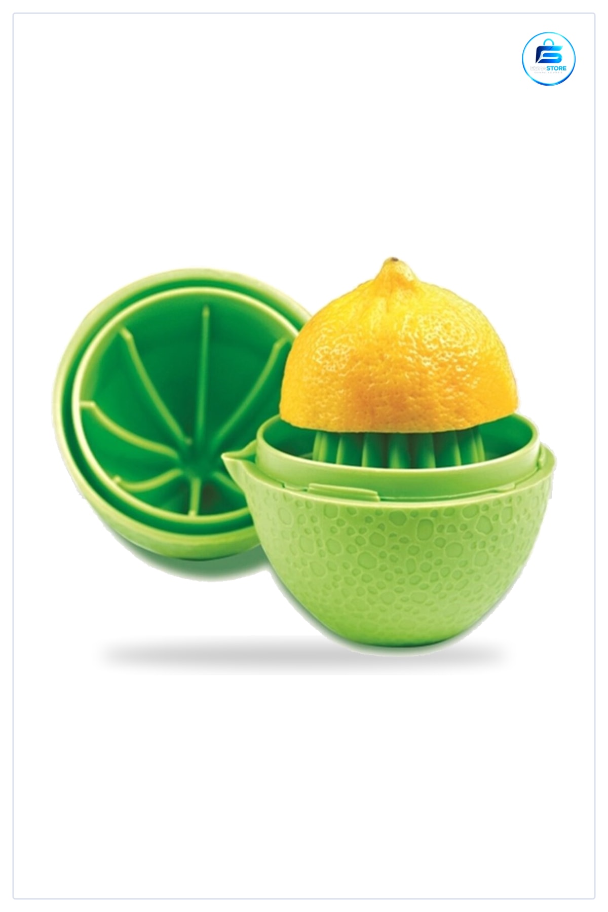 Limon Sıkacığı Hazneli Kapaklı Hijyenik Aparat 10 cm x 7 Tırtıklı Pratik Mutfak Aracı