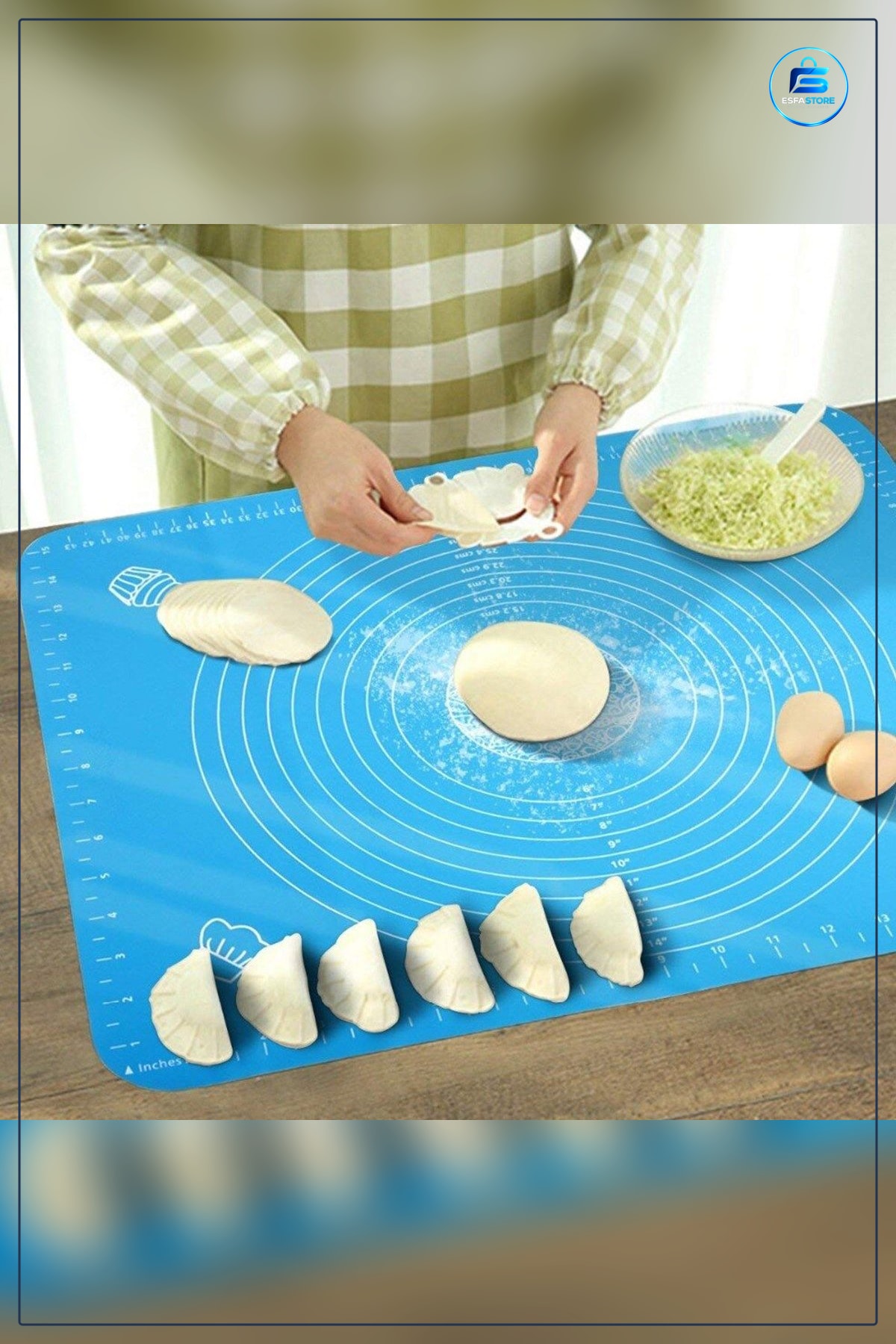 Silikon Hamur Açma Matı Mantı Ekmek Makarna Yoğurma Gıda Standardı Büyük Boy Pratik Kullanışlı