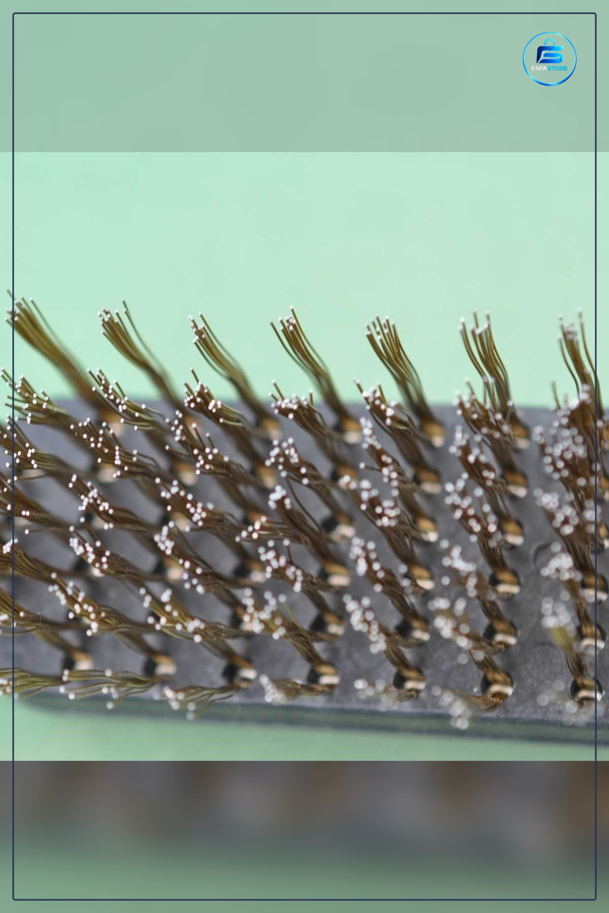 Metal Tel Fırça Plastik Saplı Pas Kir Sökme Temizleme Fırçası Ergonomik Atölye ve Mangal Kullanımı