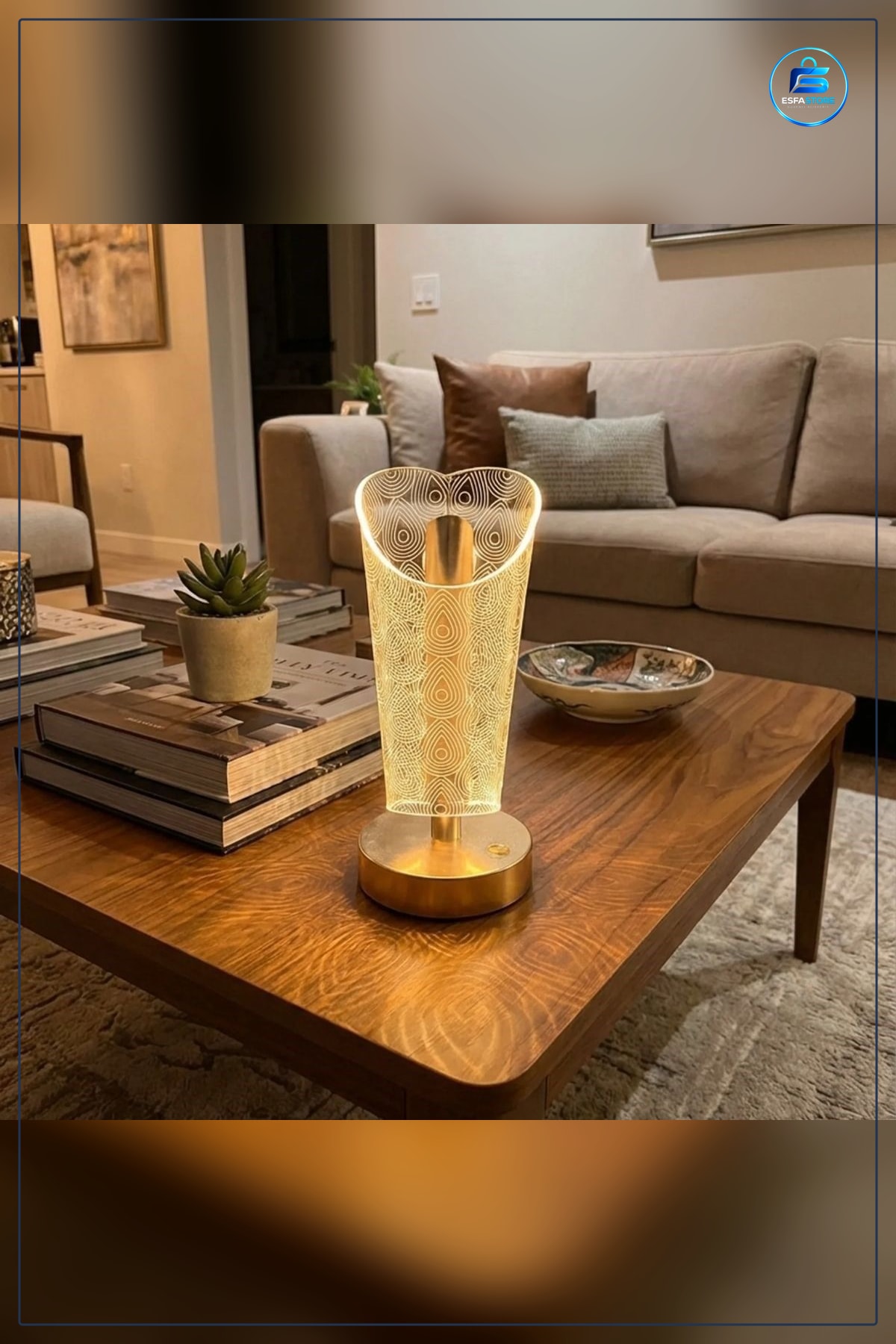 Silindirik Kristal Damla Desenli Dokunmatik LED Masa Lambası Şarjlı Modern Dekoratif Gece Işığı