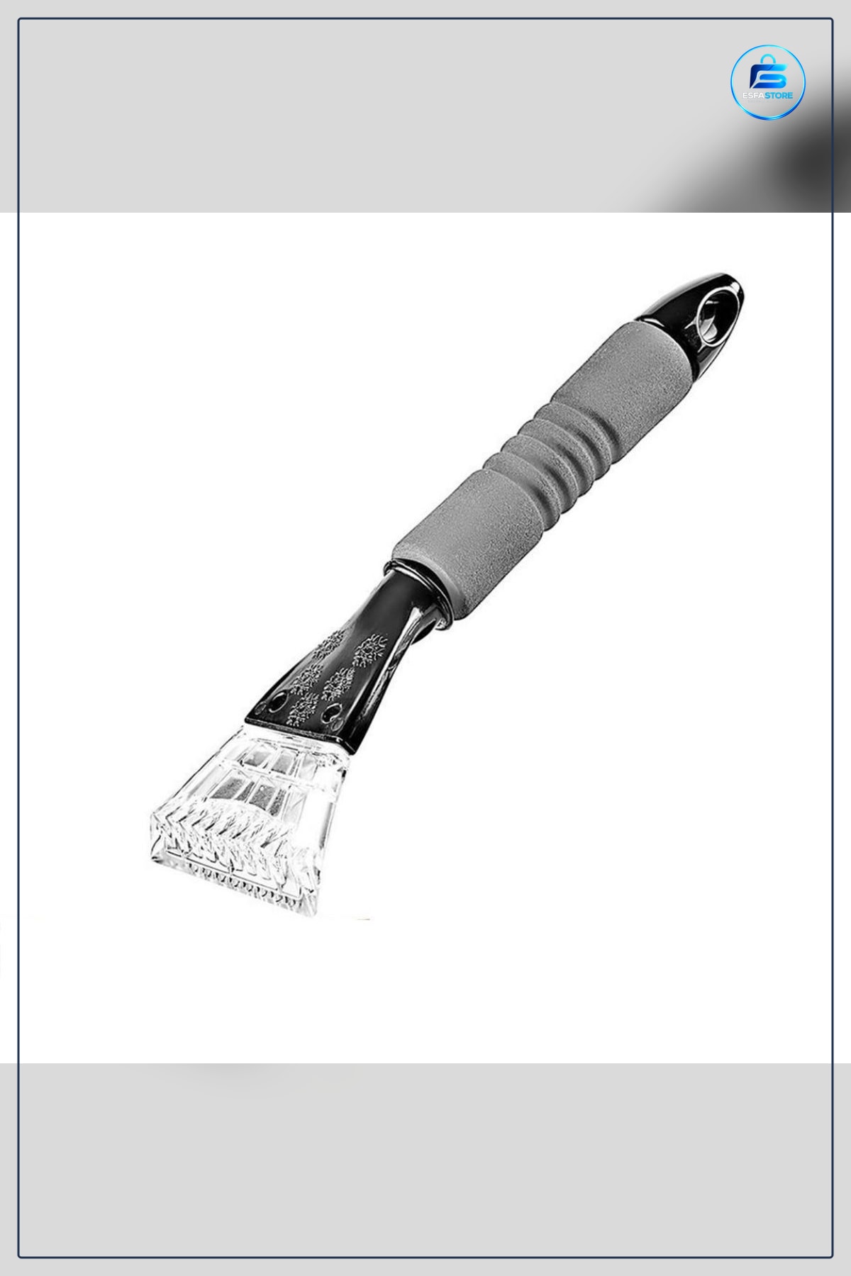 Araç Camı Buz Kazıyıcı ve Kar Fırçası 31 cm Kauçuk Saplı Oto Cam Temizleme Aracı Kışlık