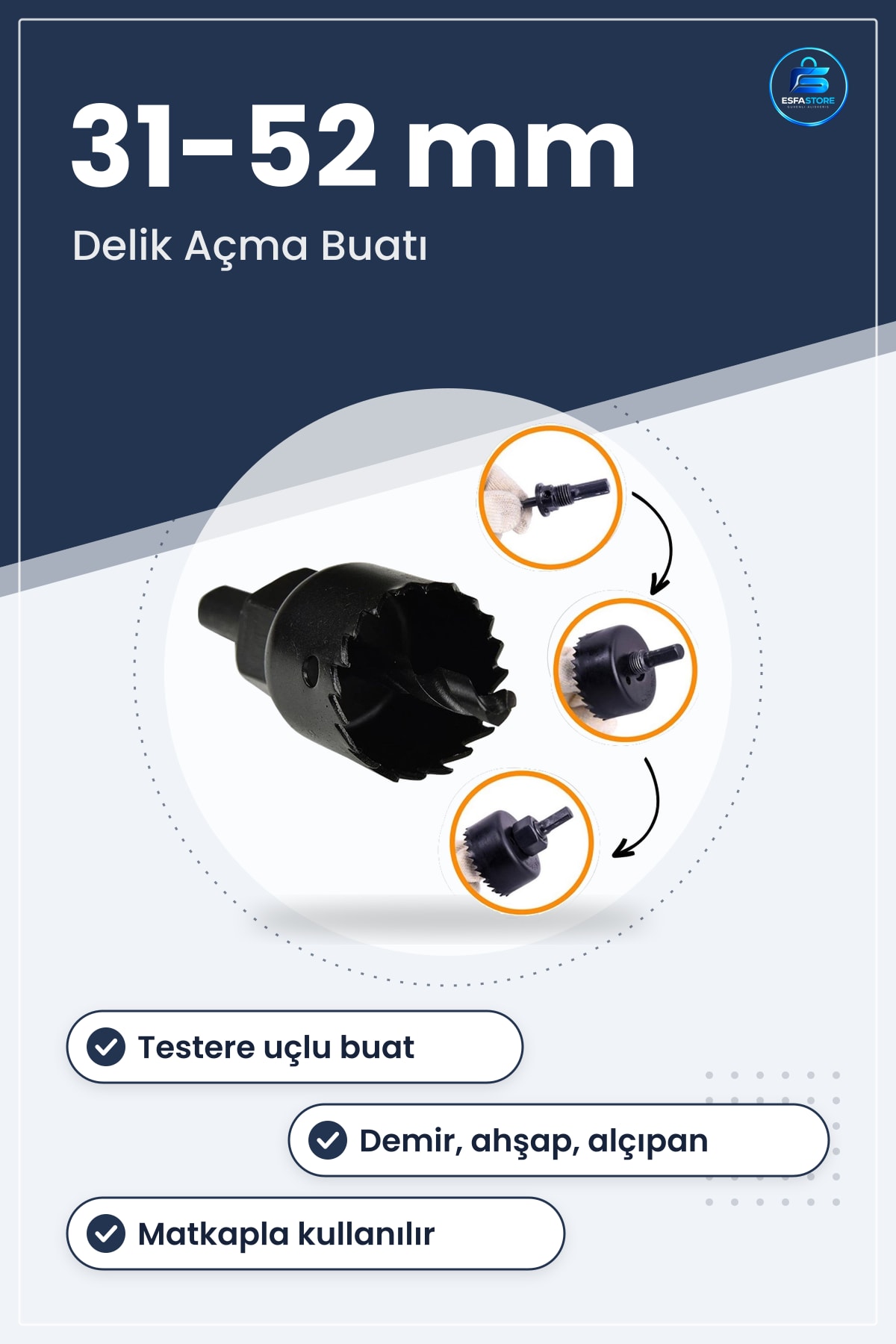 Demir Ahşap Alçıpan Buat Açma Seti Çok Yönlü Dayanıklı Hassas Delme Pratik Hediyelik Ev Kullanımı
