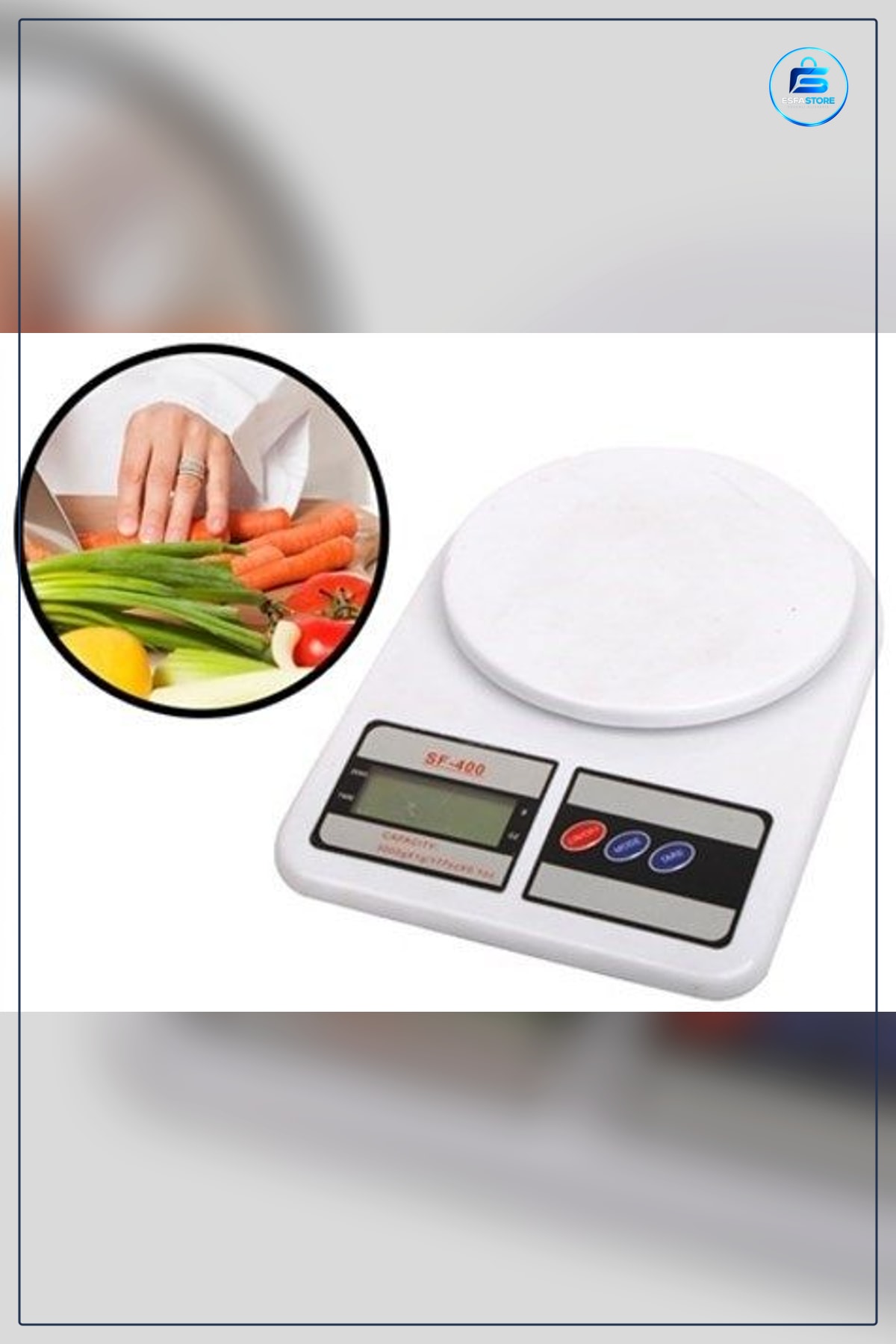Dijital Mutfak Terazisi LCD Ekranlı 10 kg Kapasite 1 gr Hassasiyet Oz Birimli Hassas Baskül