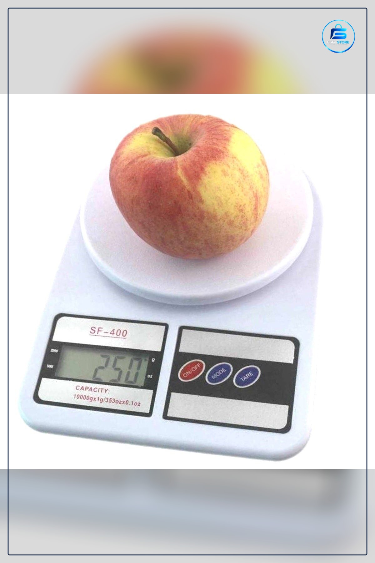 Dijital Mutfak Terazisi LCD Ekranlı 10 kg Kapasite 1 gr Hassasiyet Oz Birimli Hassas Baskül