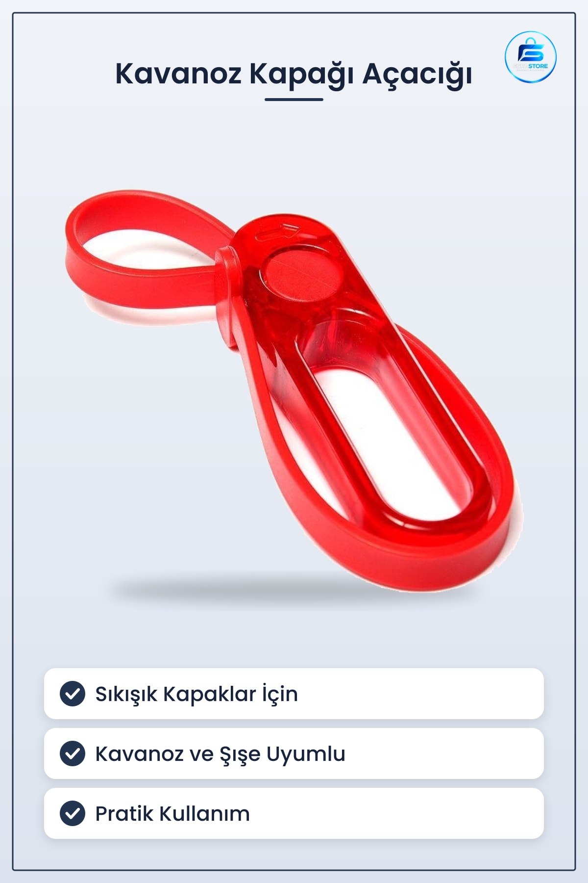 Kavanoz Kapağı Açacağı Konserve Şişe Kapak Açma Aparatı Sıkışık Kapaklar İçin Pratik Mutfak Aracı