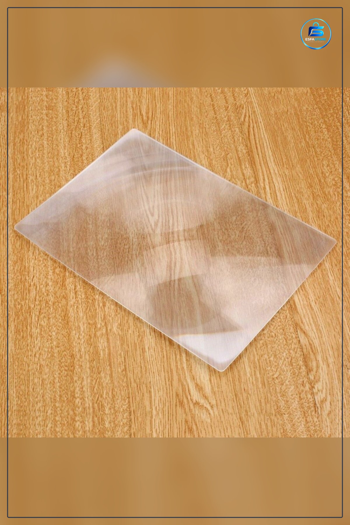 Kitap Okuma Büyüteci Yüksek Kontrast 3X Büyütme 8,5 cm x 11 Tam Sayfa PVC Şeffaf Levha