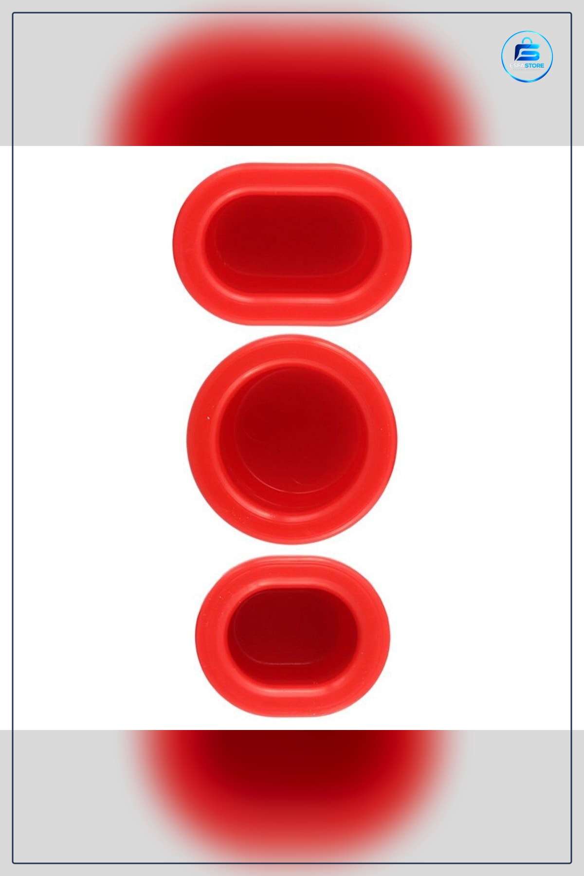 Dudak Dolgunlaştırıcı Aparat Large Fullips Doğal Pratik Yuvarlak Kırmızı Plastik 7x11,5x5,5 cm