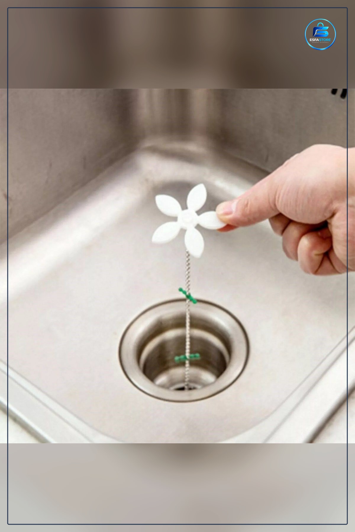 Lavabo Gideri Tıkanma Önleyici Plastik Aparat 12x26x2 cm Saç Tutucu Banyo Süzgeci Küvet Uyumlu