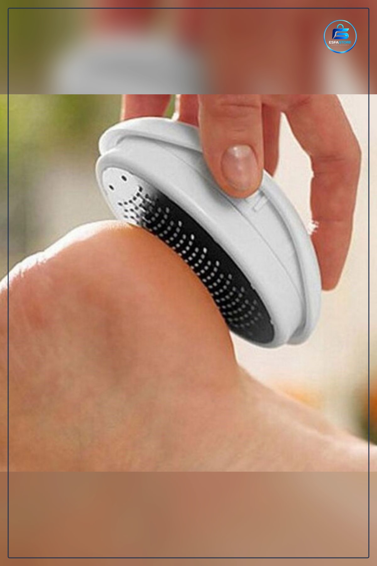 Paslanmaz Çelik Topuk Törpüsü Ayak Bakım Rendesi Ölü Deri Temizleyici Hazneli Ergonomik Pratik