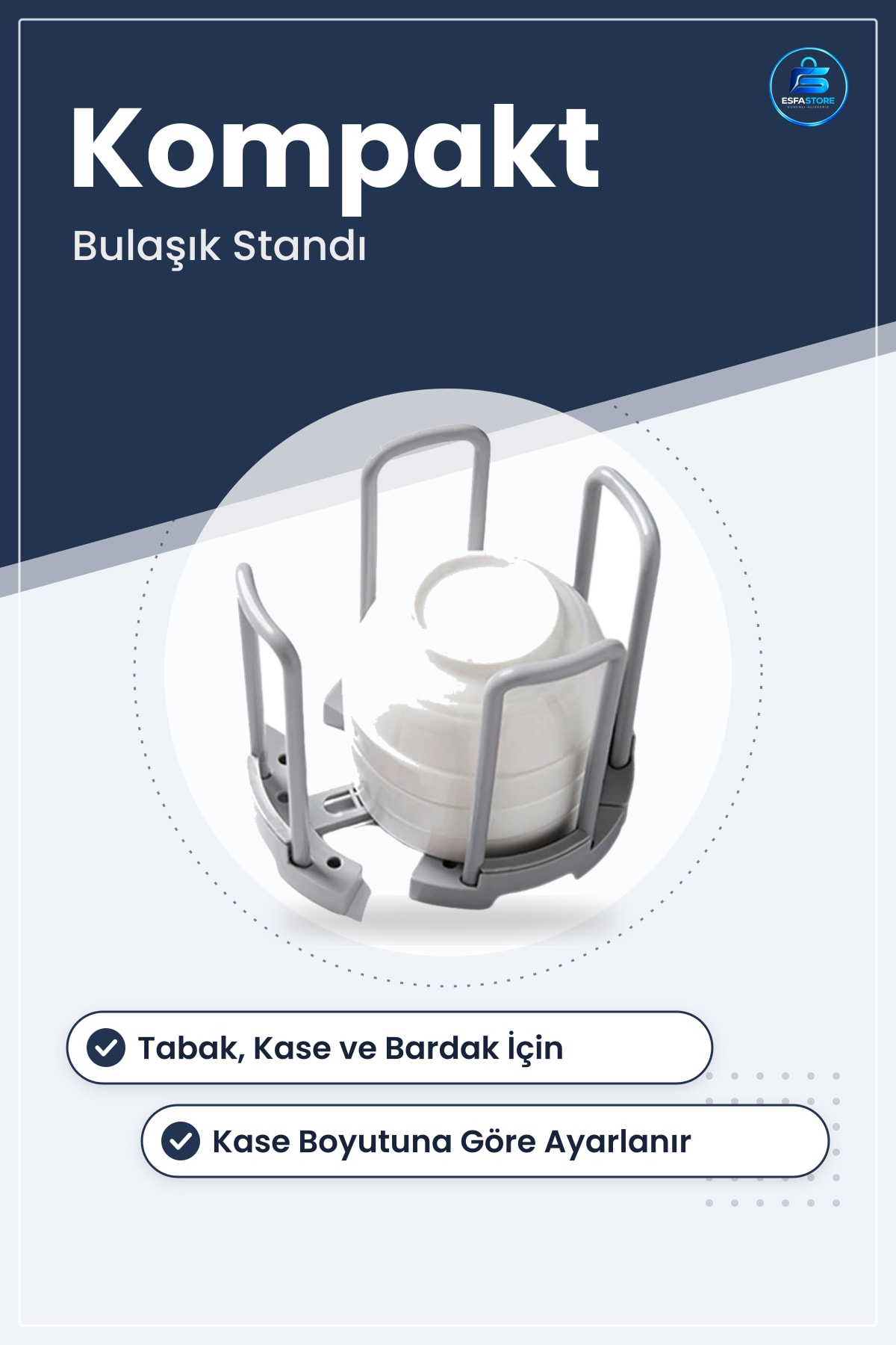 Mutfak Tabak Kase Bardak Standı Bulaşık Kurutma Tutucu Düzenleyici Organizatör Plastik Kullanışlı