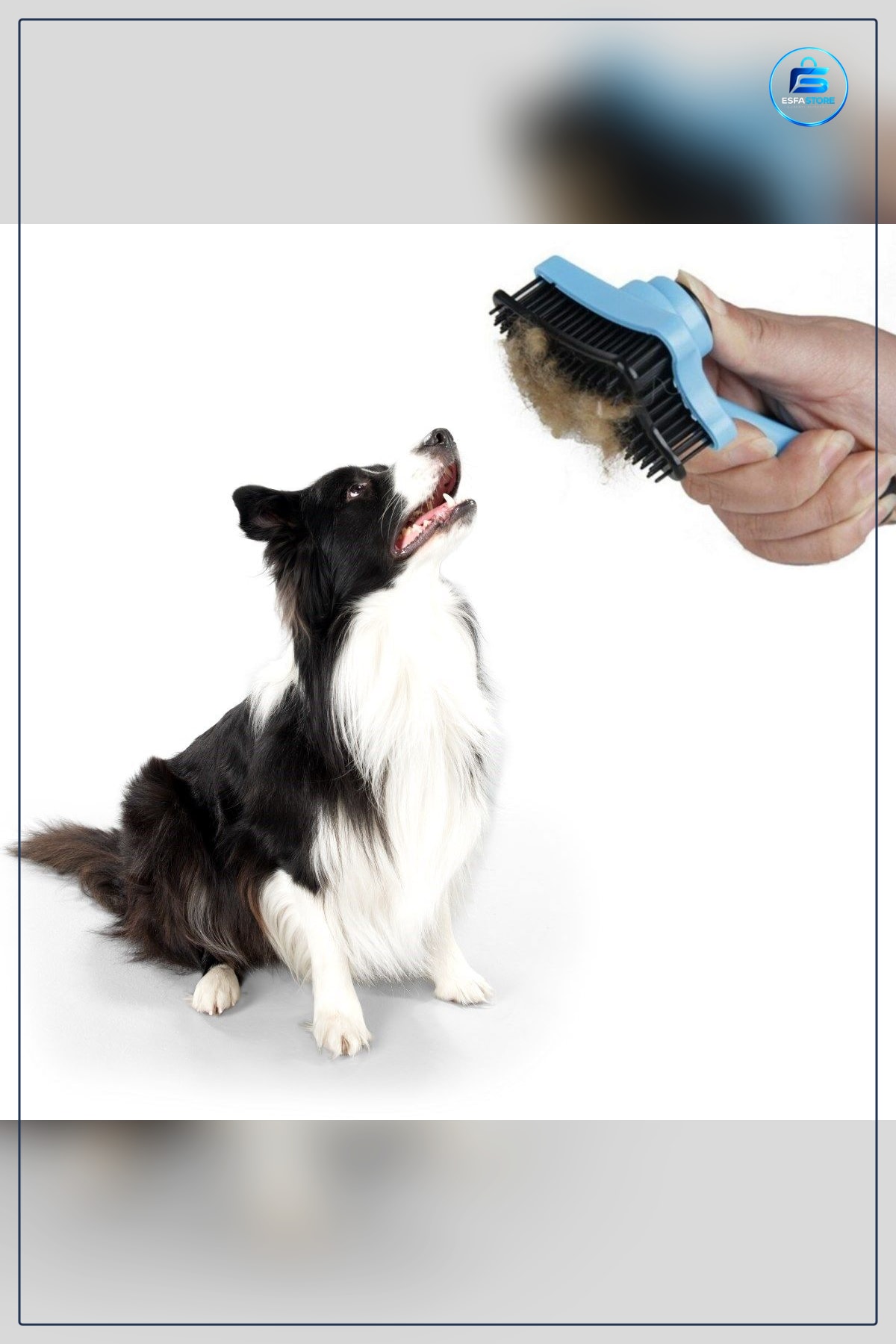 Kedi Köpek Tüy Toplayıcı Otomatik Tuşlu Pet Tarak Kaşıma Fırçası Dökülen Kılları Temizleyici
