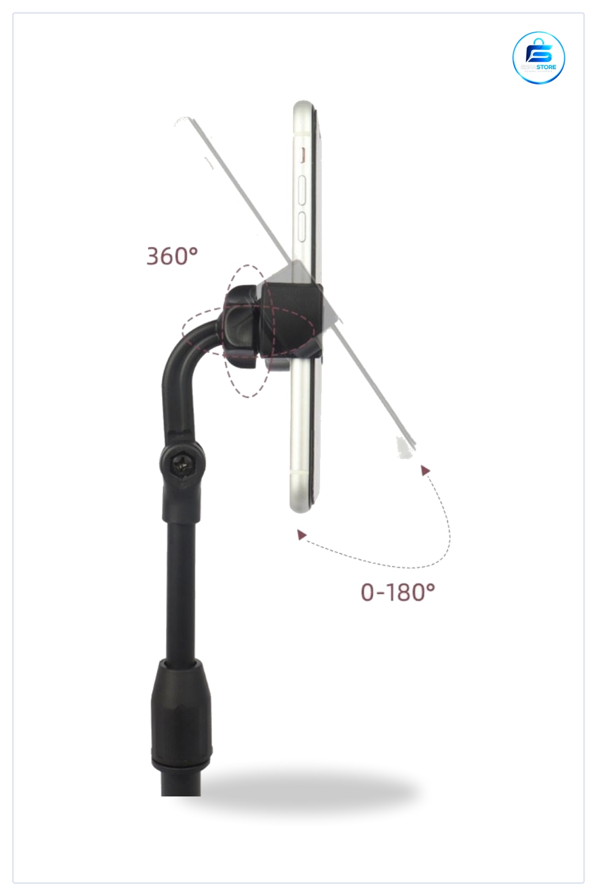 Masa Üstü Tablet ve Telefon Tutucu Plastik Aparat Ayarlanabilir Yükseklik Açılı Ergonomik Stand