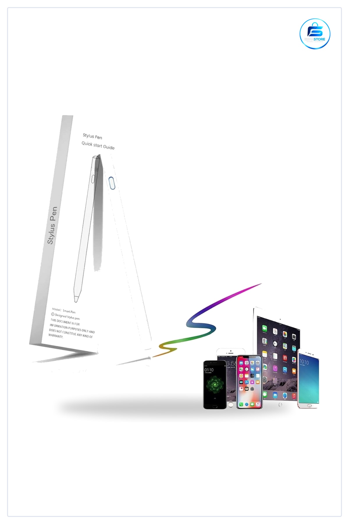 Stylus Pen Tablet Dokunmatik Telefon Uyumlu Hassas Çizim Not Alma ve Tasarım Kalemi