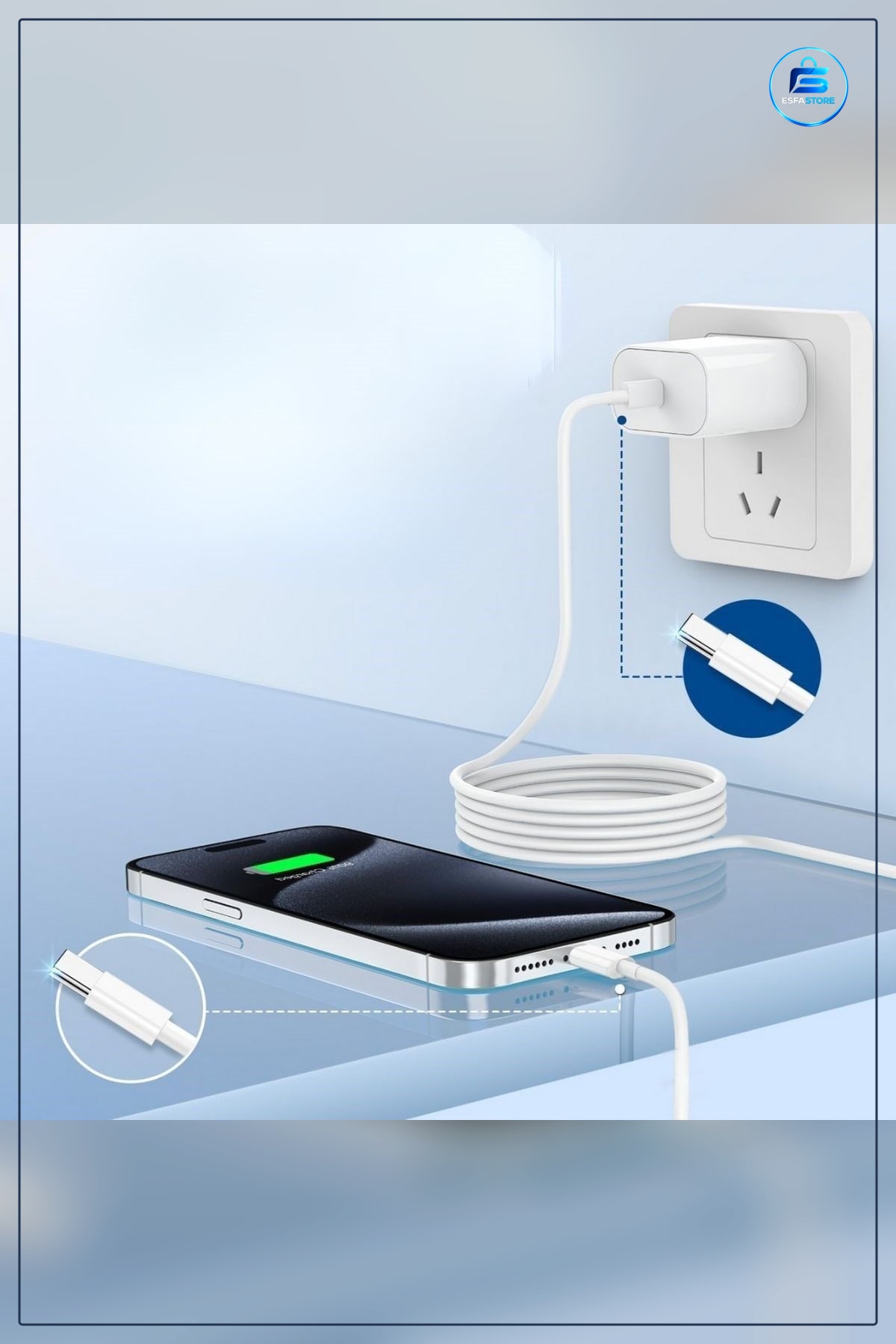 USB C Uçlu Hasır Örgü Hızlı Şarj Kablosu iPhone Uyumlu Dayanıklı Dolaşmaya Karşı Dirençli Pratik