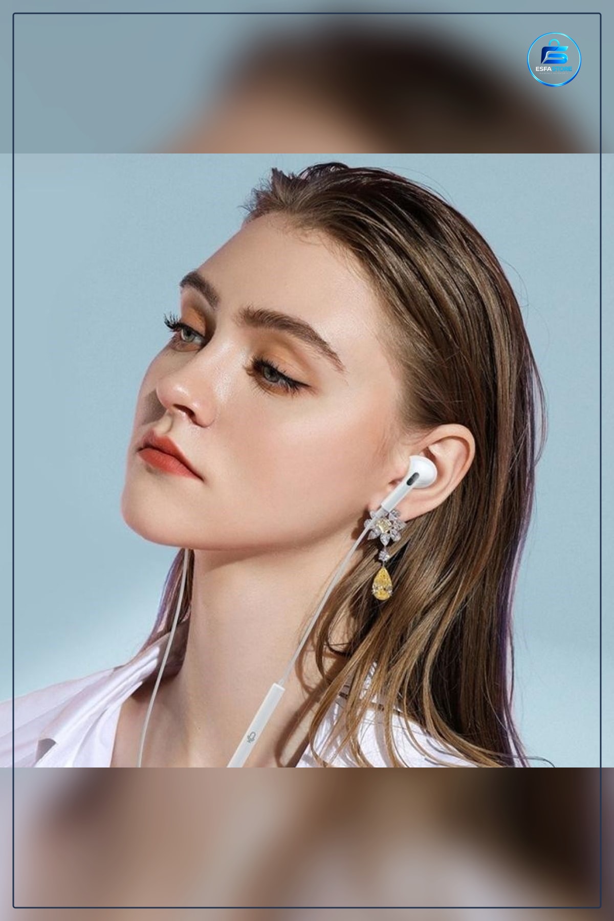 Kulaklık iPhone Lightning Uçlu Pop Up Kulakiçi Kontrol Tuşlu Yumuşak Kulak Ucu Pratik Kullanım